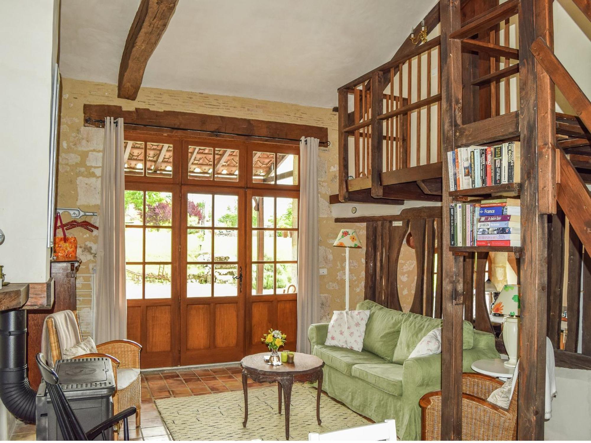 Snug Cottage In Saint Eutrope De Born With Pool Exteriér fotografie