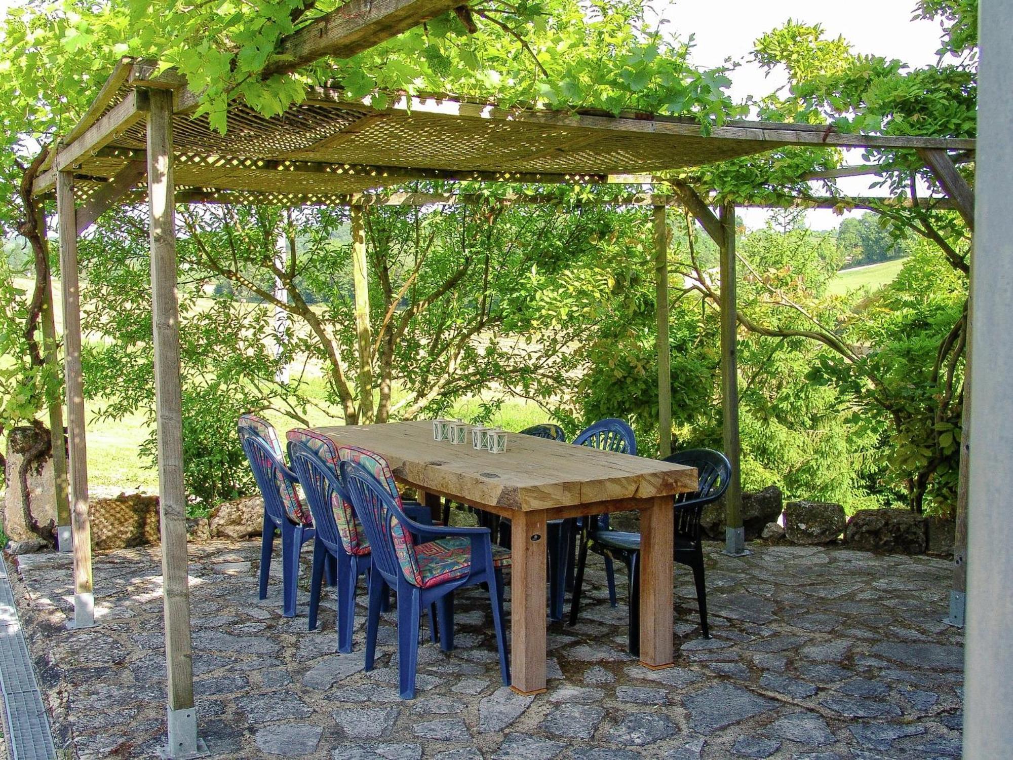 Snug Cottage In Saint Eutrope De Born With Pool Exteriér fotografie